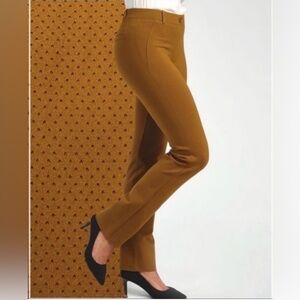 Betabrand | Yoga Dress Pant | Bootcut| - Small-butterscotch